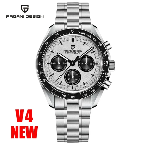 PAGANI DESIGN 2024 New Men's Watches Top Luxury Quartz Watch For Men Auto Date Speed Chronograph AR Sapphire Mirror Wrist watch - Image 17