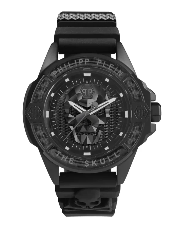 Philipp Plein The $kull Carbon Fiber Silicone Watch PWAAA2022