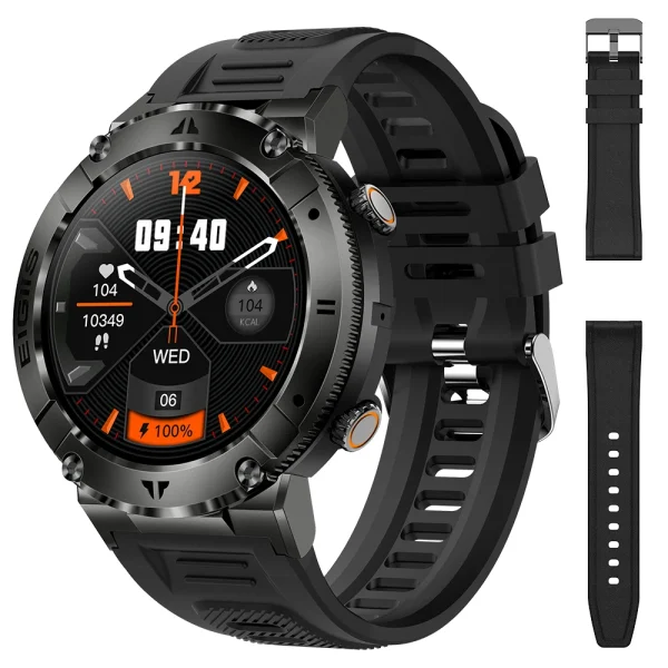 EIGIIS Smartwatch for Men | TFT Display, Bluetooth Call, Blood Pressure, Fitness Tracker, Waterproof - Image 10