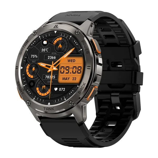 2024 Original KOSPET TANK T3 Smartwatches For Men Smart watch Women DIgital Military Sport Electronic Bluetooth Waterproof Watch - Image 12