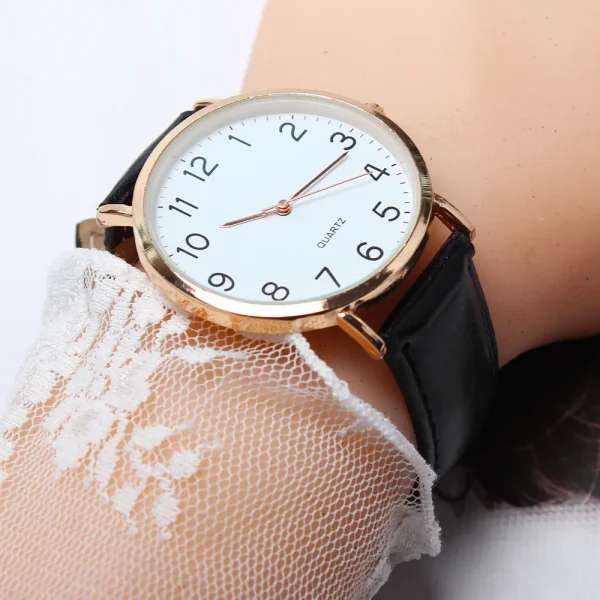 Simple Business Quartz Wrist Watch Fashion Women Leather Casual Watch High Quality 2023 New Watch Fast Shipping Watches - Image 5