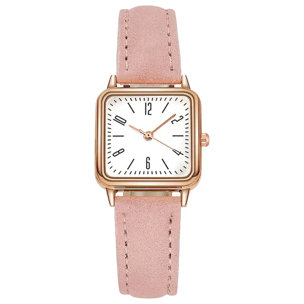 Luxury Quartz Wristwatch Female Watches Simple Ladies Watches Frosted Belt Watches Fashion Quartz Wristwatches Watches For Women - Image 8