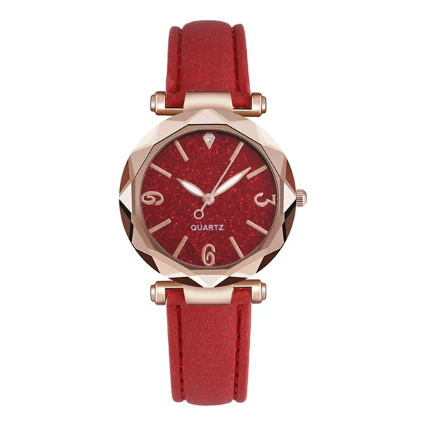 Korean Fashion Analog Simple Ladies Watch Middle School Student Belt Watches Temperament Women'S Wristwatches Reloj Para Mujer - Image 9