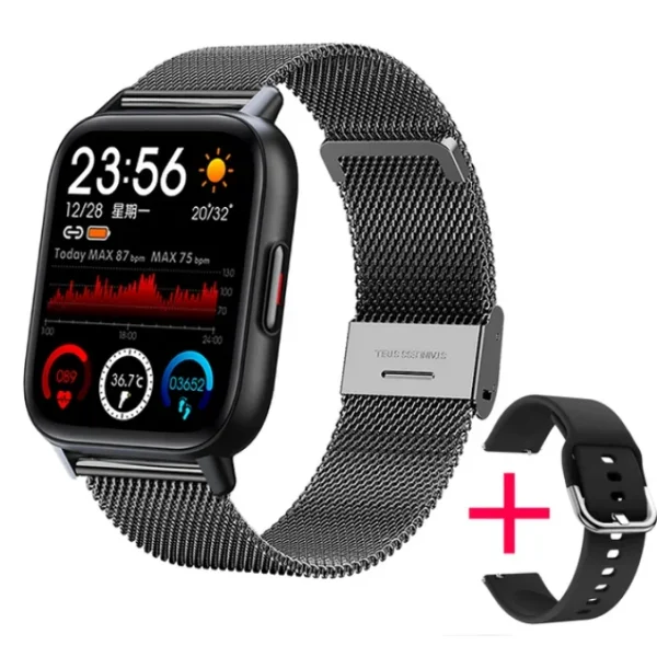 1.69 Inch Smart Watch Men Body Temperature Full  Smartwatch Women Accurate Oxygen Monitor Clock 2023 PK P8 - Image 10