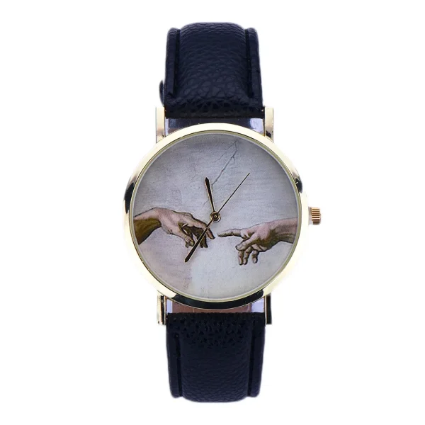 Women Lady Leather Wristwatch Fashion Casual Hight Quality Circular Dial Quartz Clock Simplicity Versatile Casual Watch 2024