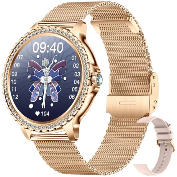 EIGIIS New Smart Watch Women I58 1.32-inch HD Screen Fashion Sports Watches Bluetooth Call Health Monitor IP67 Life Waterproof - Image 8