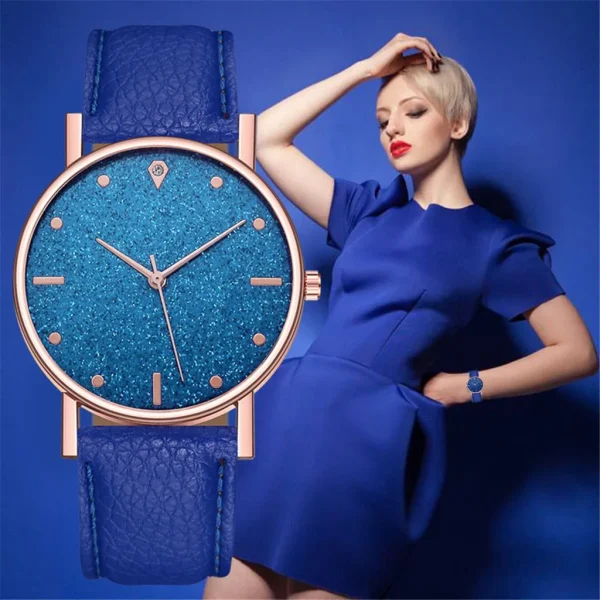 Fashion Belt Wristwatch Circular Dial Simplicity Hight Quality Dress Quartz Clock Everyday Versatile Casual Women Watch 2024 - Image 10