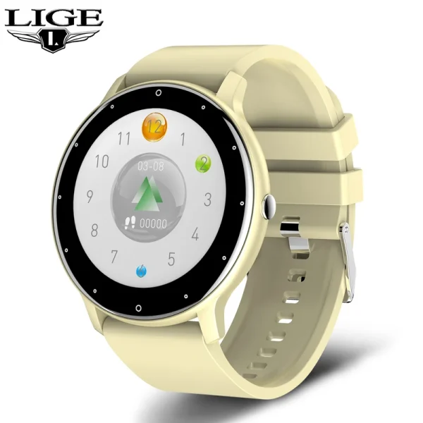 LIGE Smart Watch Men Women Full Touch Screen Sport Fitness Watch Man IP67 Waterproof Bluetooth For Android IOS Smartwatch Men - Image 7