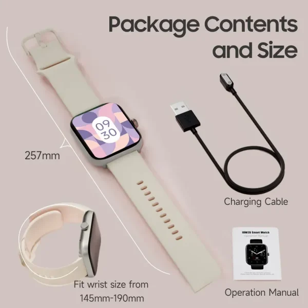 TOOBUR Smart Watch For Women Men,with fitness tracker sleep monitoring diy watch face Smartwatch Compatible with Android&IOS - Image 6