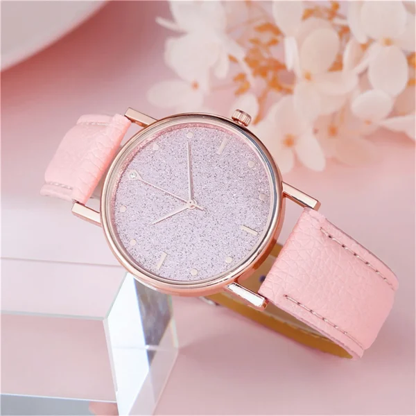 Fashion Belt Wristwatch Circular Dial Simplicity Hight Quality Dress Quartz Clock Everyday Versatile Casual Women Watch 2024 - Image 9