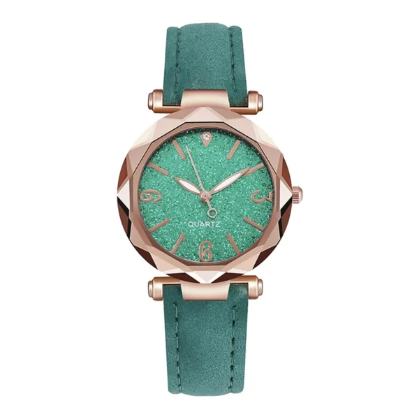 Korean Fashion Analog Simple Ladies Watch Middle School Student Belt Watches Temperament Women'S Wristwatches Reloj Para Mujer - Image 8