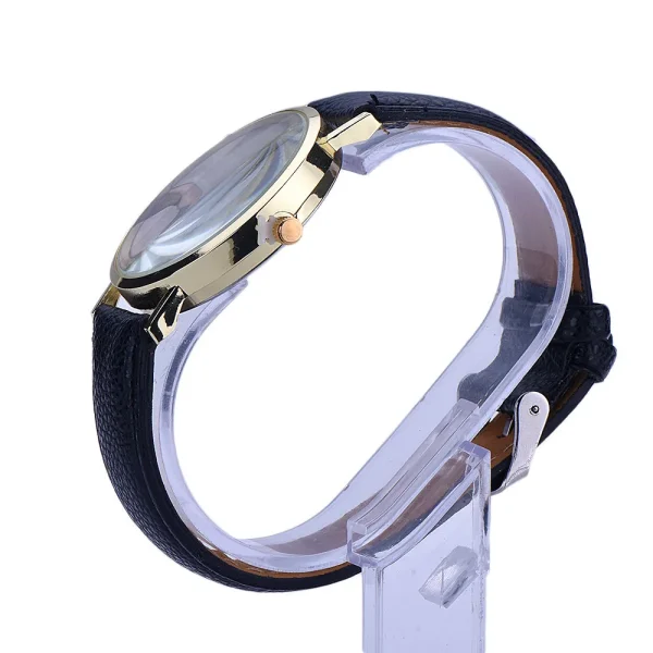 Women Lady Leather Wristwatch Fashion Casual Hight Quality Circular Dial Quartz Clock Simplicity Versatile Casual Watch 2024 - Image 3