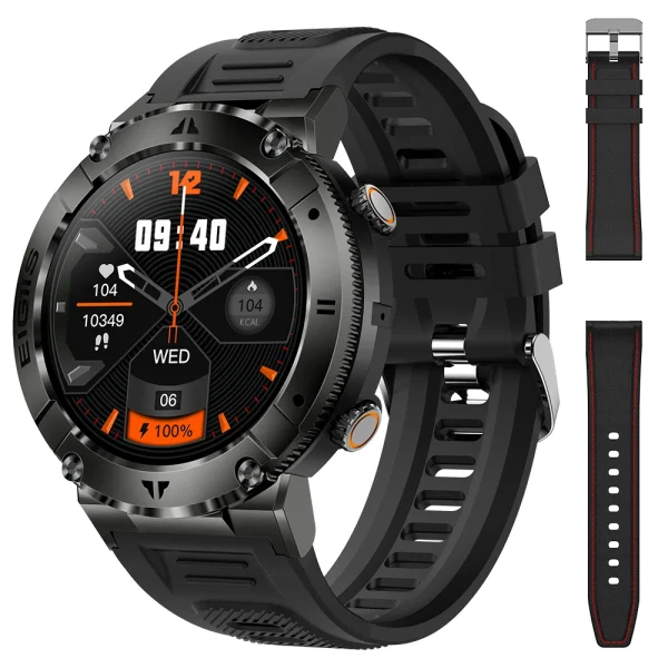 EIGIIS Smartwatch for Men | TFT Display, Bluetooth Call, Blood Pressure, Fitness Tracker, Waterproof - Image 7