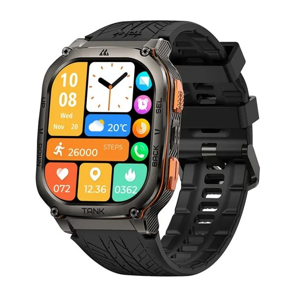 Original KOSPET TANK M3 Ultra GPS Smart Watches For Men Smartwatch 480mAh Waterproof Digital Fitness AMOLED AOD Bluetooth Watch - Image 9