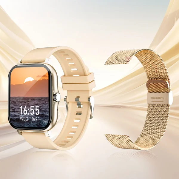 Smartwatch with Wireless Calling, Sport Modes, and Fitness Monitoring | iPhone & Android Compatible - Image 9